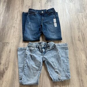 Stylish girls  Blue Jeans